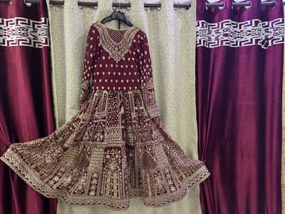 Branded Bridal Lehnga – Net Fabric – Only Used Once