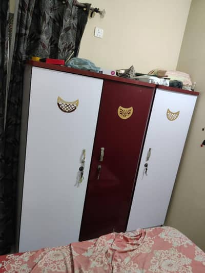 Bed set with mattress