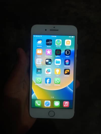 Iphone 8plus 256gb Pta Approve All Ok Only Finger Off