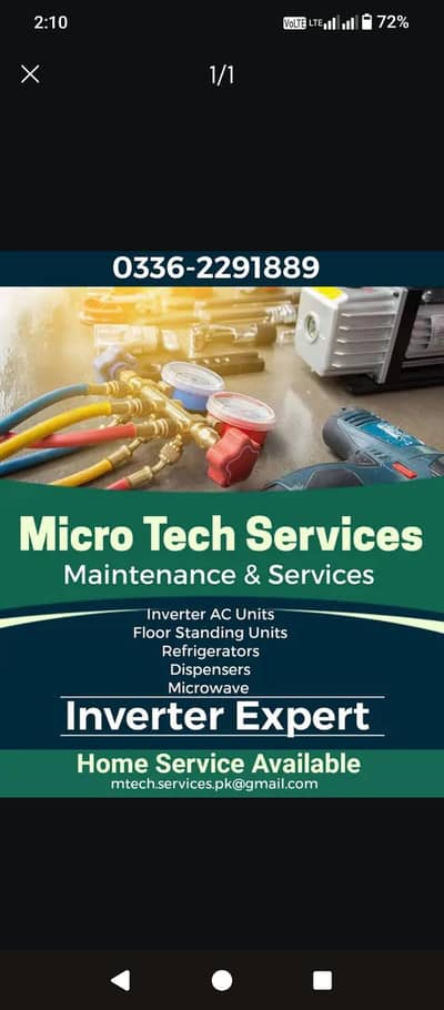 Fridge Repair - Microwave Repair - Geyser Repair - AC Repair