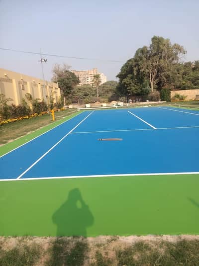 Carpet padel court x football x carpet