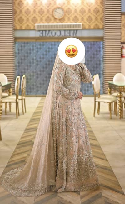 Bridal maxi , Wedding dress , walima maxi