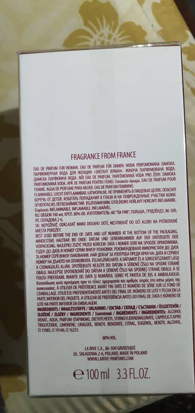 Original Ladies Branded perfume from Germany.