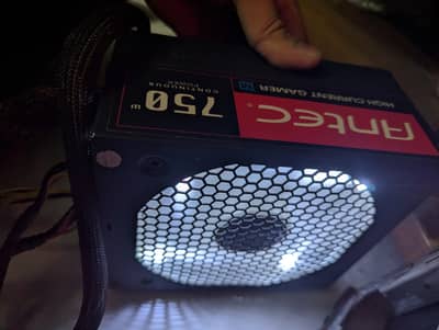 Antec 750 Watts power supply with led lights