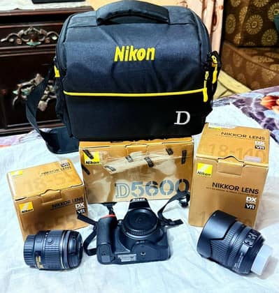 Nikon D5600 Full Kit Brand New