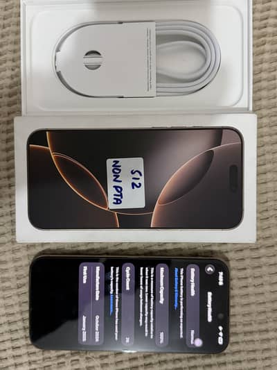 16 Pro Max 512GB Non PTA