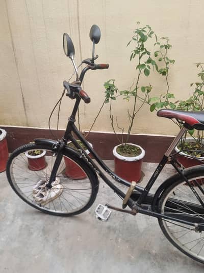 old cycle but good in condition simple cycle  withou gair
