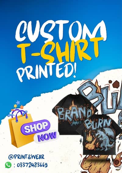 Tshirt | Customized Tshirt | Customized Printed T-shirt