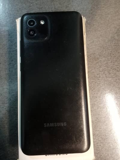 Samsung Galaxy A03  glass change hai front camera hai