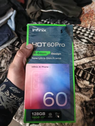 Hot 60 pro for seLl finger in display