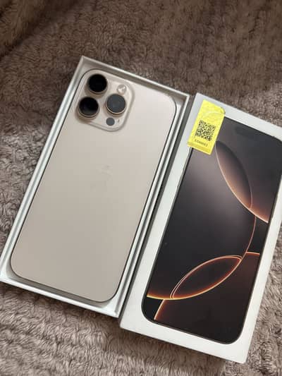 iPhone 16 PRO MAX PTA 256 GB HK DUAL PTA