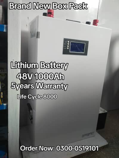 48V 100Ah Lithium Battery/Brand New Lithium Battery 48V 100Ah Stock