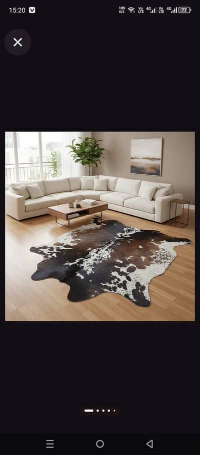 Genuine cowhide rugs Hair onn rugs floor carpets rug