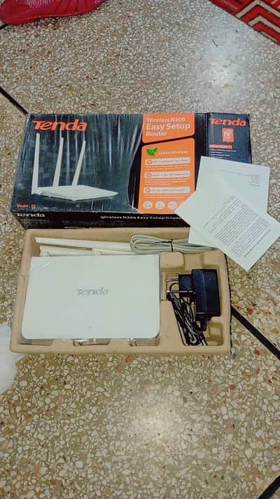 TENDA N300 F3 WIRELESS ROUTER | 300MBPS