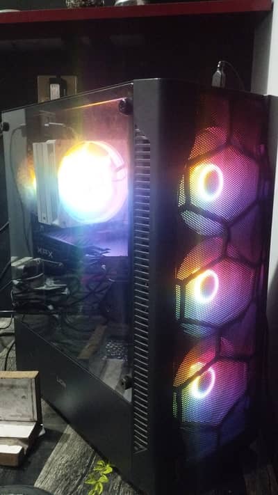 Gaming pc ryzen 5 2600 rx 580 8gb 16gb ram ssd hdd