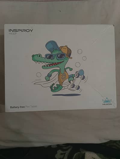 Inspiroy H430P battery free pen tablet barely used for 2-3 days