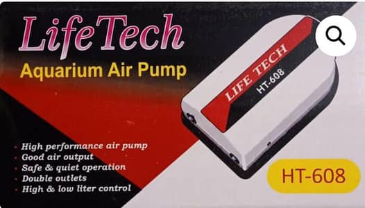 Life Tech Aquarium Air Pump Required (Read Add Carefully)