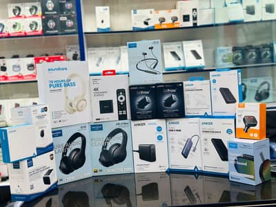 Anker TV Box , Powerbank , Headphone, Hub ,  Speaker ,Camera , 65w