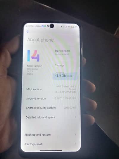 mi note 9s 03095755930