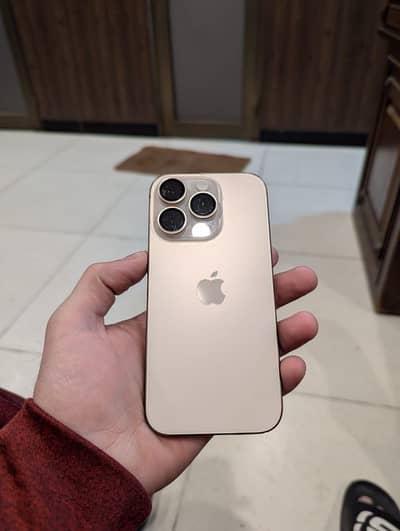 Iphone 16 pro 10/10 98 health 128gb Factory unlock Dual Physical