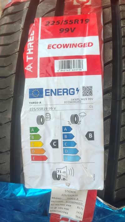 Original new 3A brand Tyres at Techno Tyres