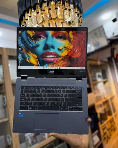 Acer travelmate P414-51 i5 11th gen 8GB Ram 256GB SSD touch x360