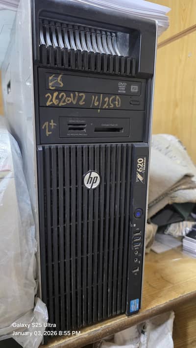 Hp z620 Tower 2 Processor