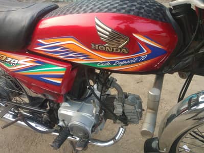 Honda CD 70 2020 model total genuin Ghar ki chali bike documents clear