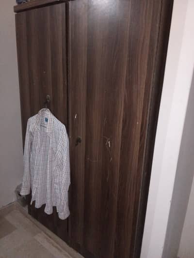 Three door wardrobe