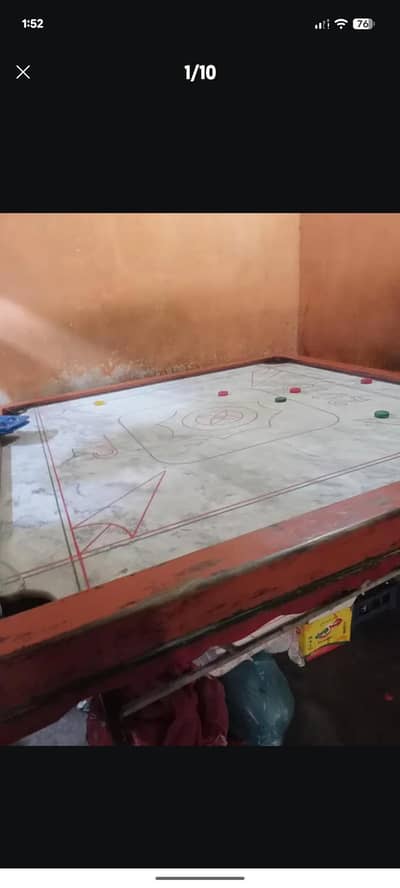Marble Carrom Board 5.25 × 5.25 ft