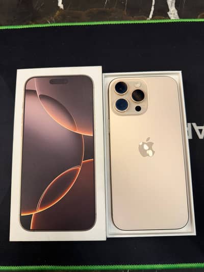 Iphone 16 pro max 256gb Dessert Titanium