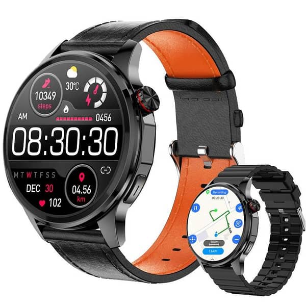 MAX 002 Smart Watch Round Dial Special | USA Original | HD Display | Sports & Fitness Watch | Heart Rate & BP Monitor | 85% OFF Mega Sale ⌚