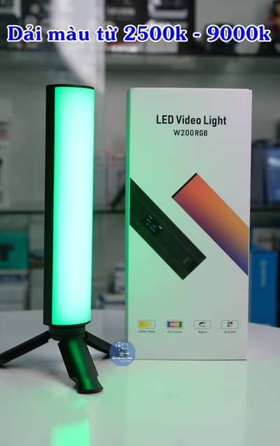 Rgb rechargable led light