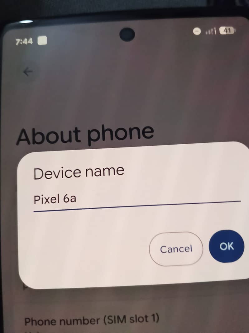 Google Pixel 6a 1