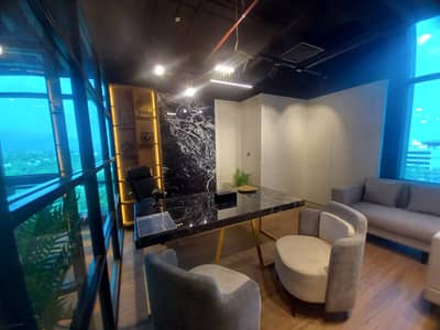 Fully Furnished Corner Office for Rent 1350 Sq. ft | Margalla Hill View