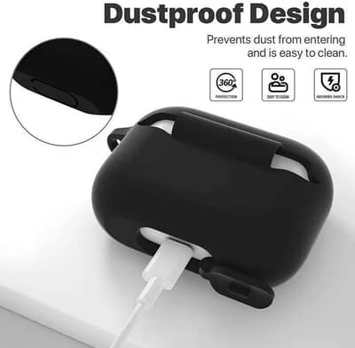 AirPods Pro 2 Silicone Case – Shockproof Protective Cover