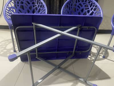 Plastic chairs Hypex company.