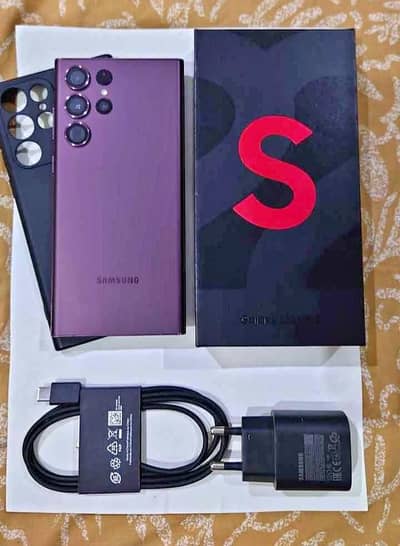 Samsung galaxy S22 Ultra PTA approved urgent sale wtp no 0309=5238057
