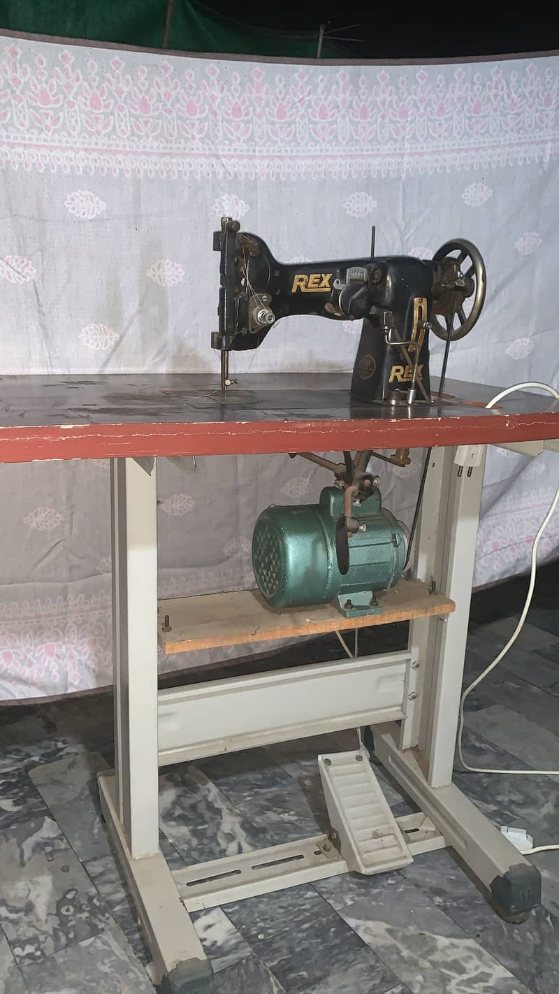 Rex embroidery machine / patch machine karhai machine 0
