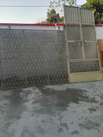 branda grill with complete door