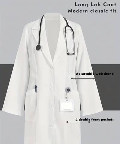 Doctor coat Standard size 12 pieces pack
