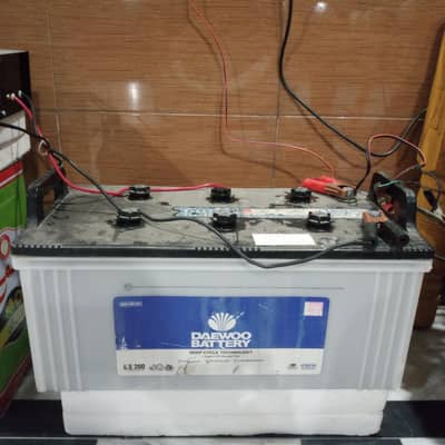 Daewoo Battery Jumbo Size & UNIPEC Charger