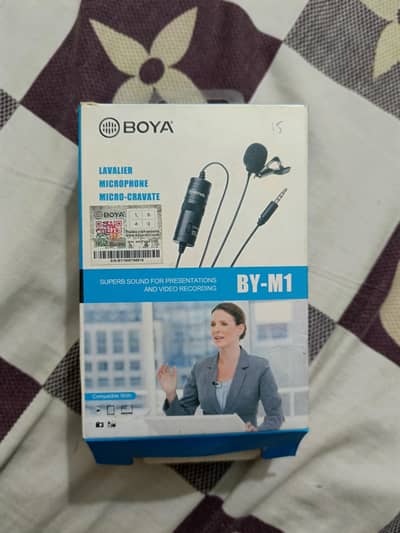 Original Boya BY-M1 Collar Microphone | Best Budget Lavalier Mic