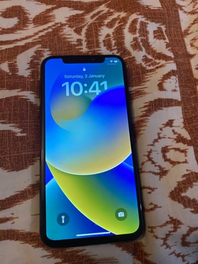 IPHONE X OFFICIAL PTA  64GB With Box