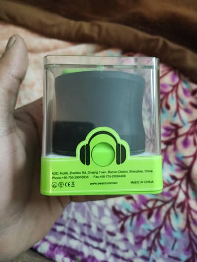 Bluetooth speaker came from England