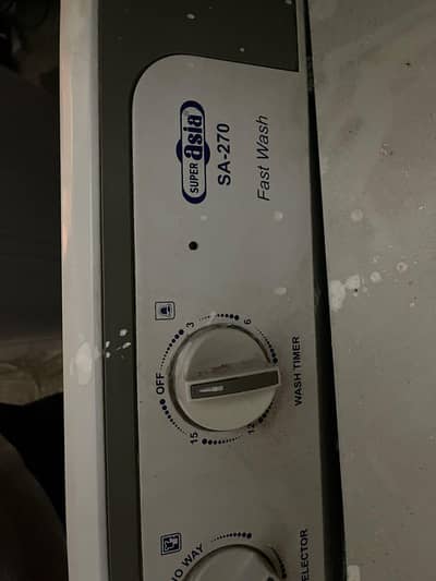 Super asia SA-270 washing machine running continue