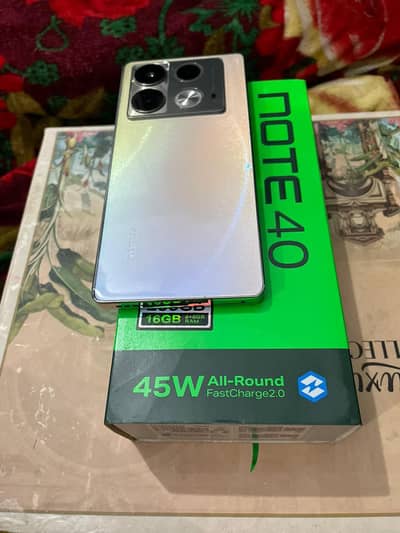 infinix note 40 for sale bilkul new condition 10/9.5