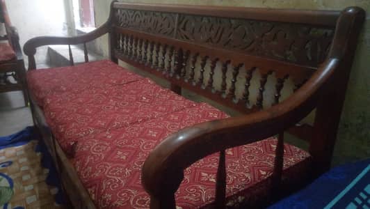 Sofa set 5 seater pure wood 03004340693