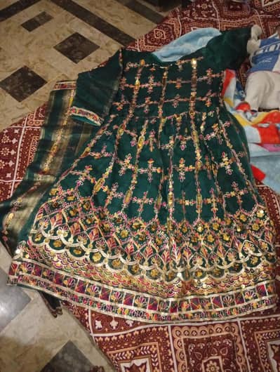 Organza beautiful dress only one time used| Fresh condition