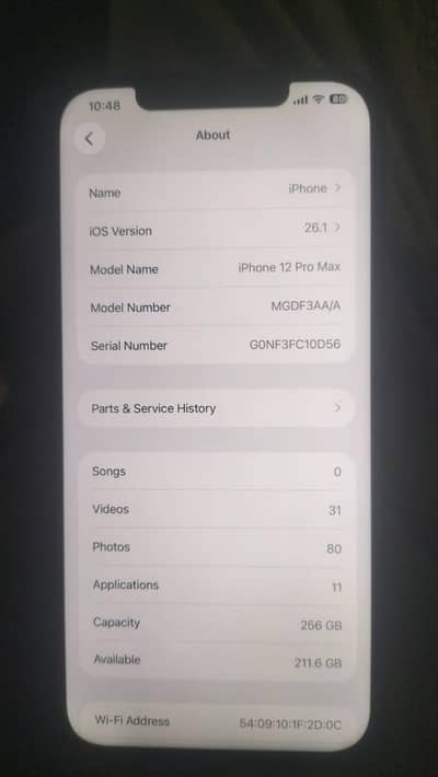 iphone 12 pro max 256 gb